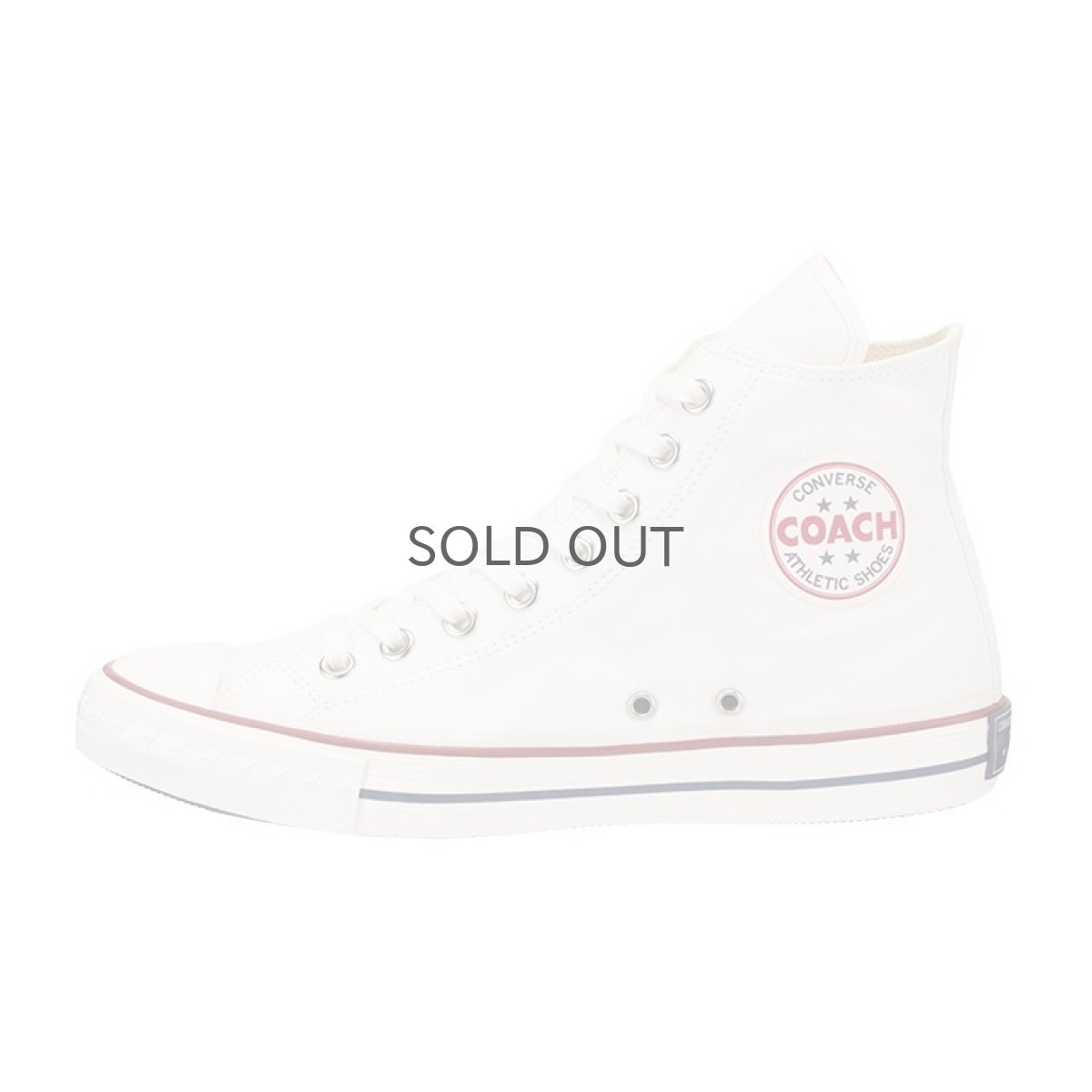 画像1: 30% OFF!!【CONVERSE ADDICT】- COACH CANVAS HI / WHITE (1)