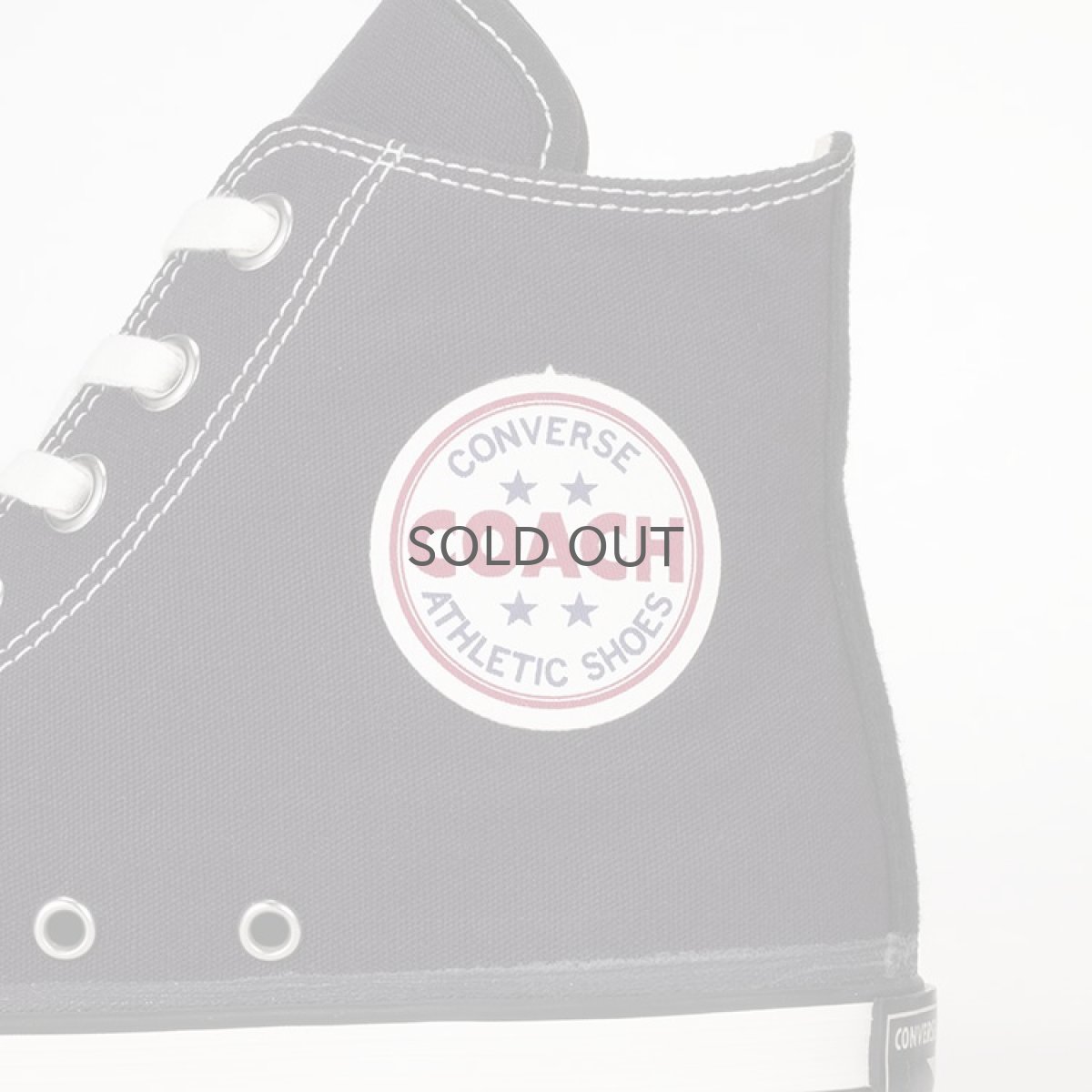 画像8: 30% OFF!!【CONVERSE ADDICT】- COACH CANVAS HI / BLACK (8)