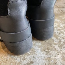 画像4:  LEATHER DESIGN SHORT ENGINEER BOOTS / 23.5 (4)