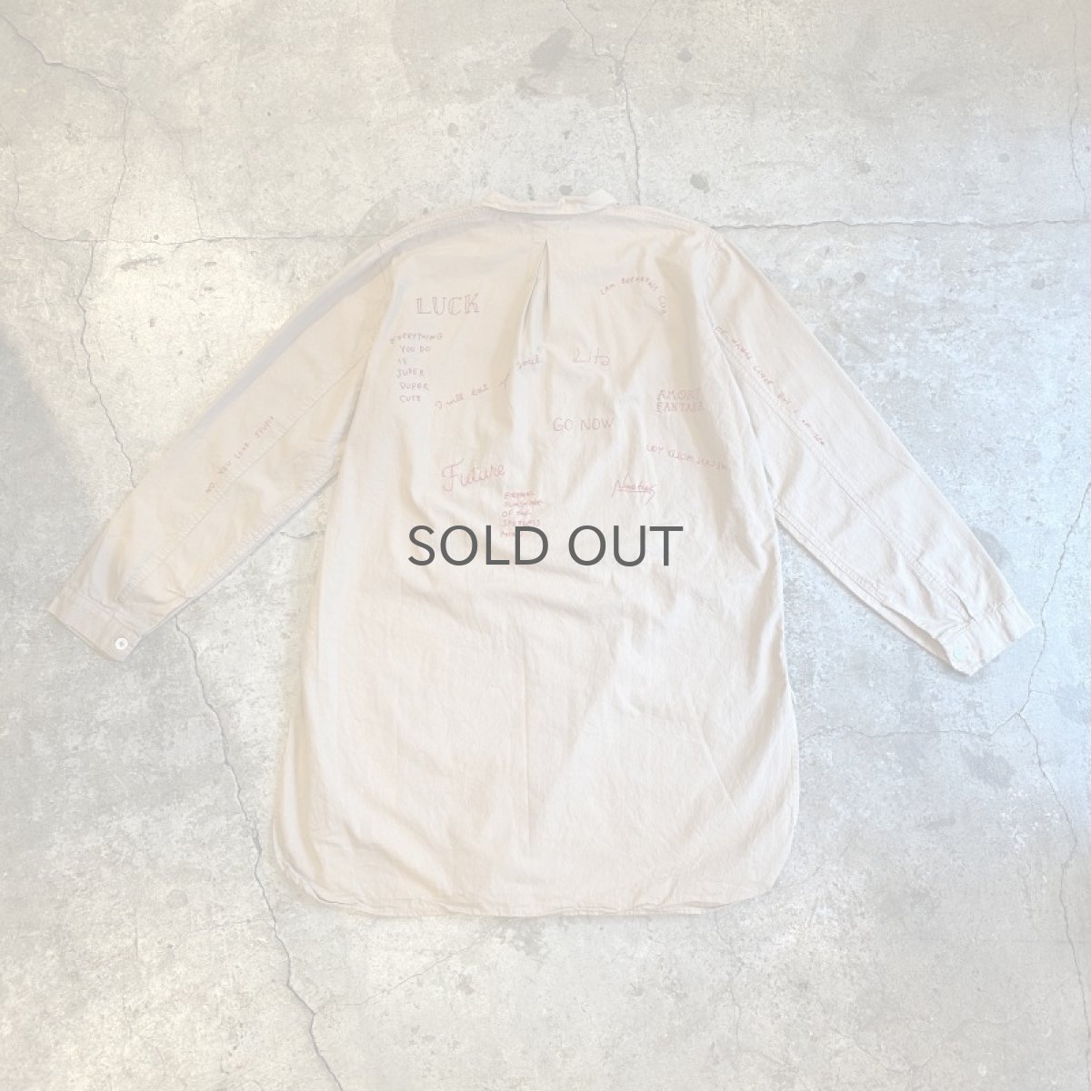 画像2: 【Wiz&Witch】"MOCO" HENLEY L/S SHIRT/ OS (2)