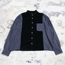 画像1: 【Wiz&Witch】"UNITED" STUDS TWO FACE BIG SHIRT / OS (1)