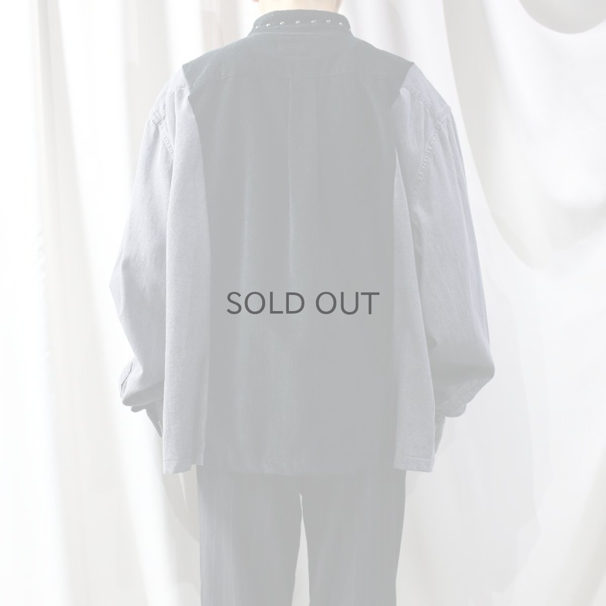 画像8: 【Wiz&Witch】"UNITED" STUDS TWO FACE BIG SHIRT / OS (8)