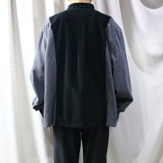 画像8: 【Wiz&Witch】"UNITED" STUDS TWO FACE BIG SHIRT / OS (8)