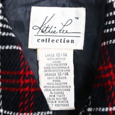 画像6: CHECK PATTERN ZIP UP JACKET / Mens L(M) (6)