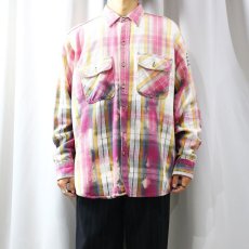 画像7: 【Wiz&Witch】"MHUL" CHECK SHIRT / OS (7)