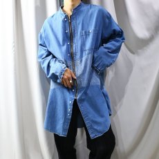 画像9: 【Wiz&Witch】"WANDERER" STUDS ZIP UP DENIM LONG SHIRT / OS (9)