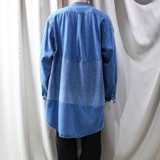 画像8: 【Wiz&Witch】"WANDERER" STUDS ZIP UP DENIM LONG SHIRT / OS (8)