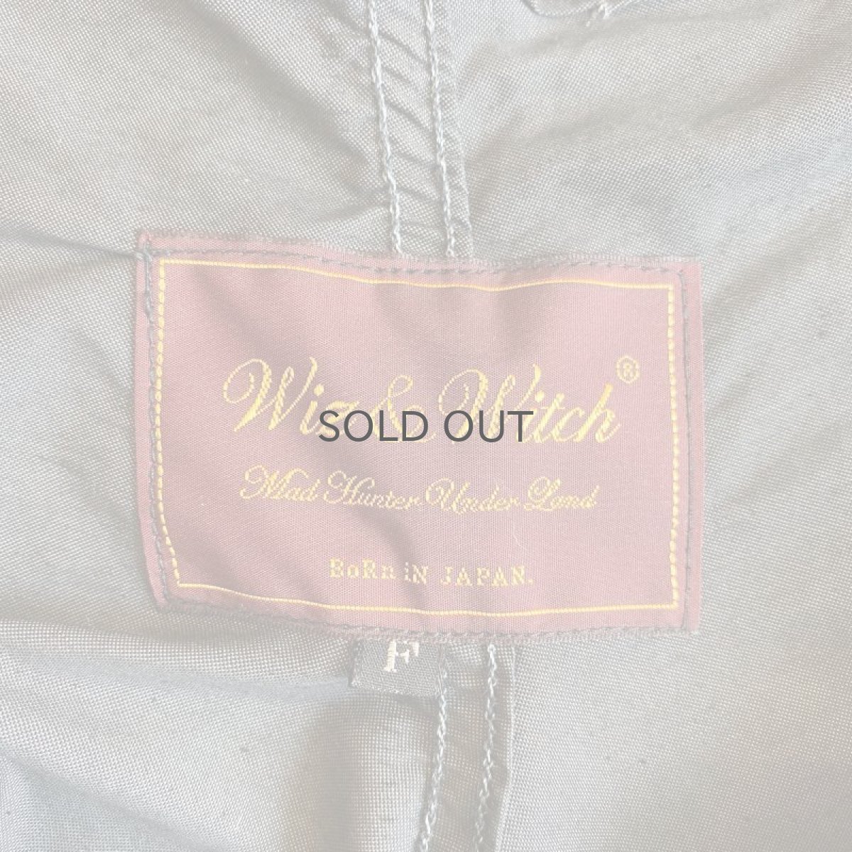 画像9: 【Wiz&Witch】"WEIRD" MILITARY TOPS / OS (9)