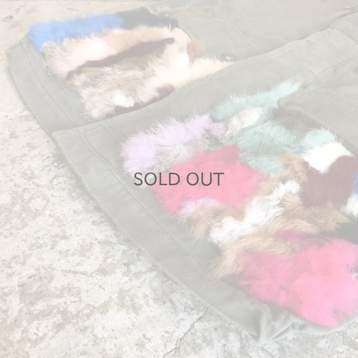 画像5: 【Wiz&Witch】"MIX FUR"  FRANCE  F2 JACKET / OS (5)