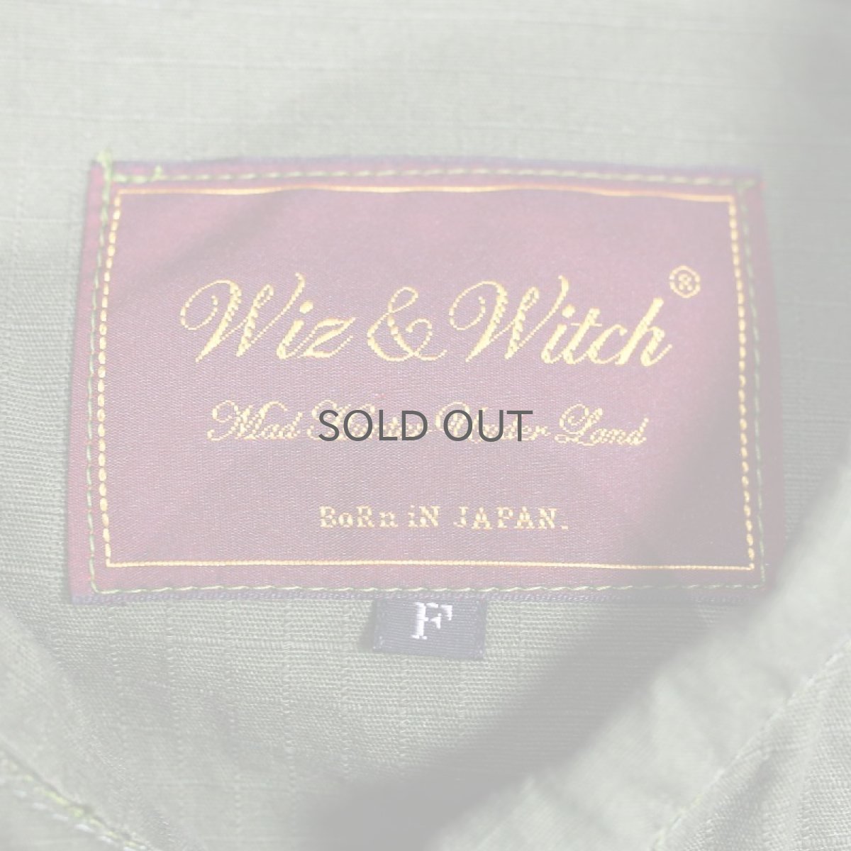 画像6: 【Wiz&Witch】"WANDERER" NO COLLAR SHORT BDU JACKET / OS (6)