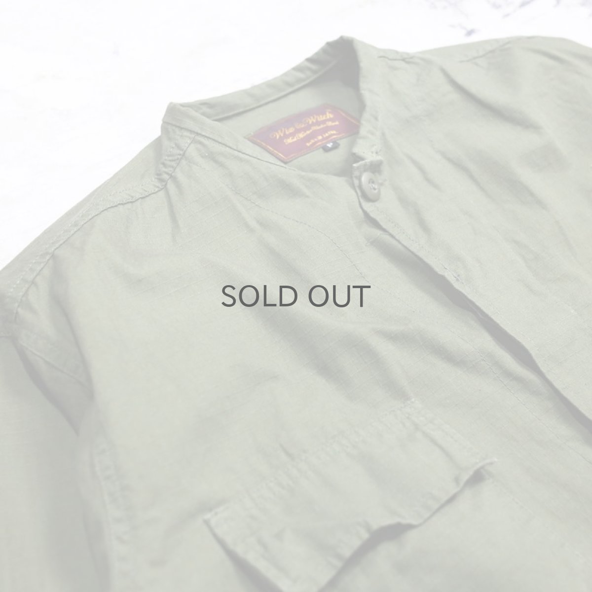 画像3: 【Wiz&Witch】"WANDERER" NO COLLAR SHORT BDU JACKET / OS (3)