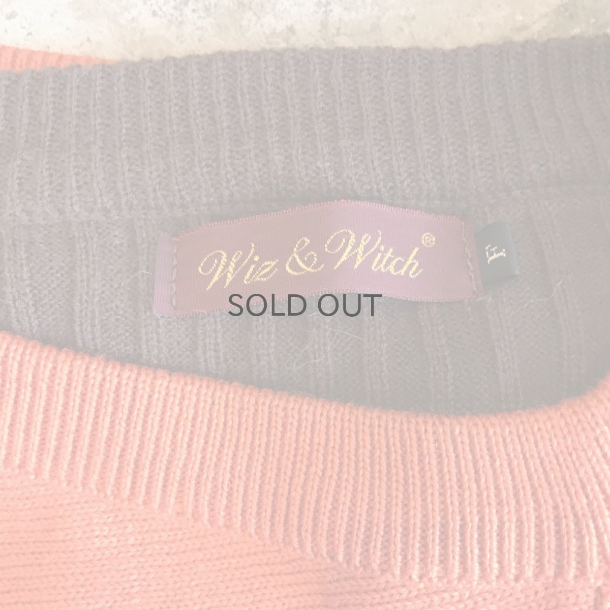 画像8: 【Wiz&Witch】"UNITED" WEIRD KNIT TOPS / OS (8)