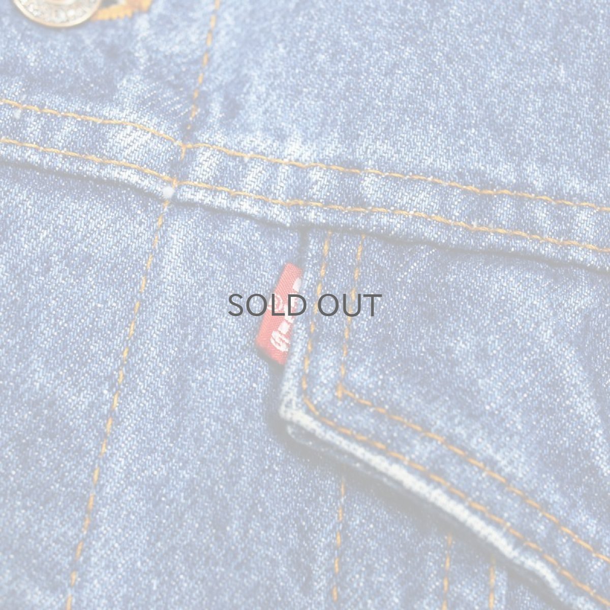 画像4: 【LEVI'S】OLD "STUSSY" CUSTOM DENIM JACKET / Mens L / MADE IN USA (4)