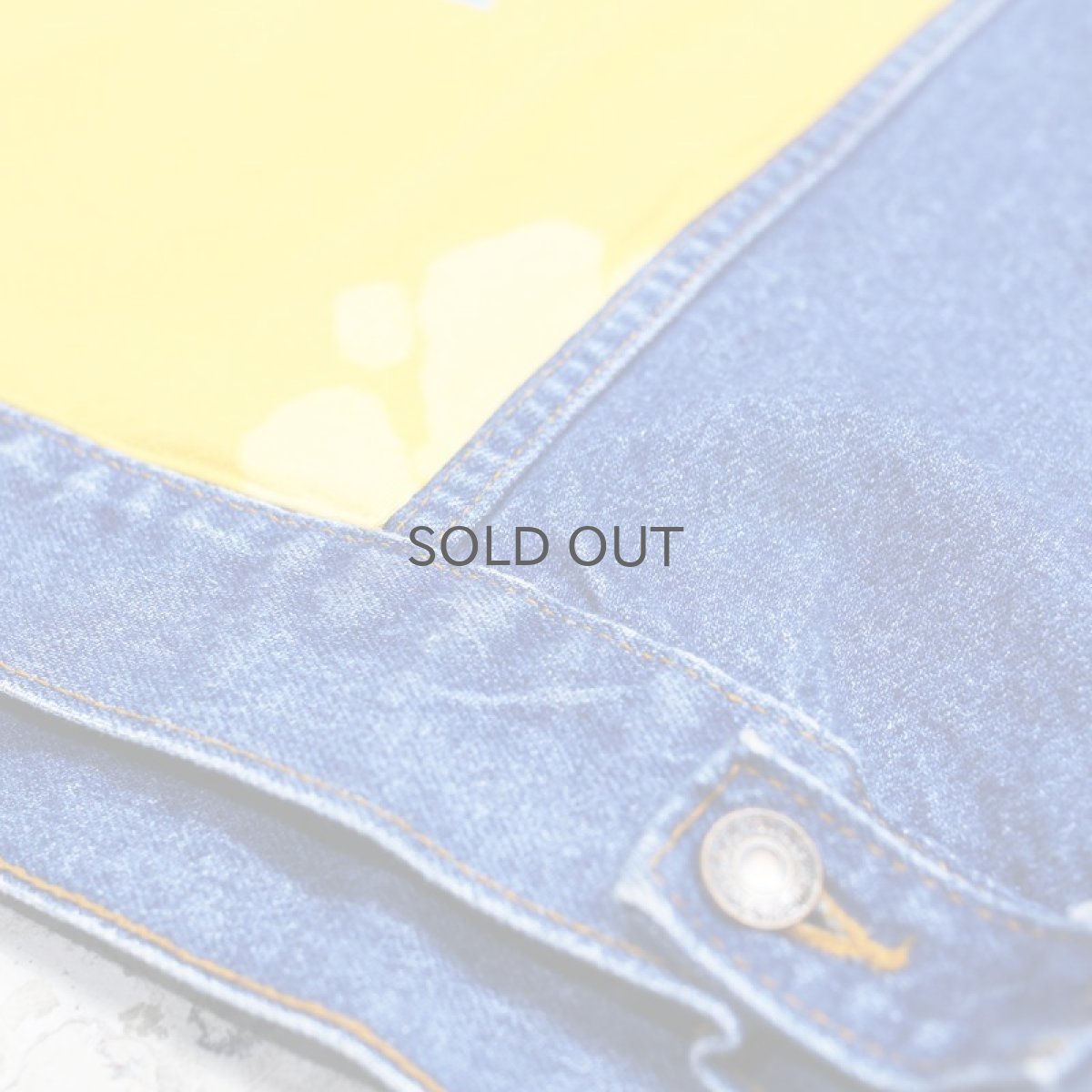 画像9: 【LEVI'S】OLD "STUSSY" CUSTOM DENIM JACKET / Mens L / MADE IN USA (9)