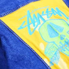 画像8: 【LEVI'S】OLD "STUSSY" CUSTOM DENIM JACKET / Mens L / MADE IN USA (8)