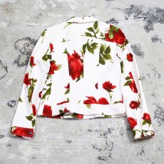 画像2: ROSE PATTERN TRACKER JACKET / Mens S / MADE IN USA (2)