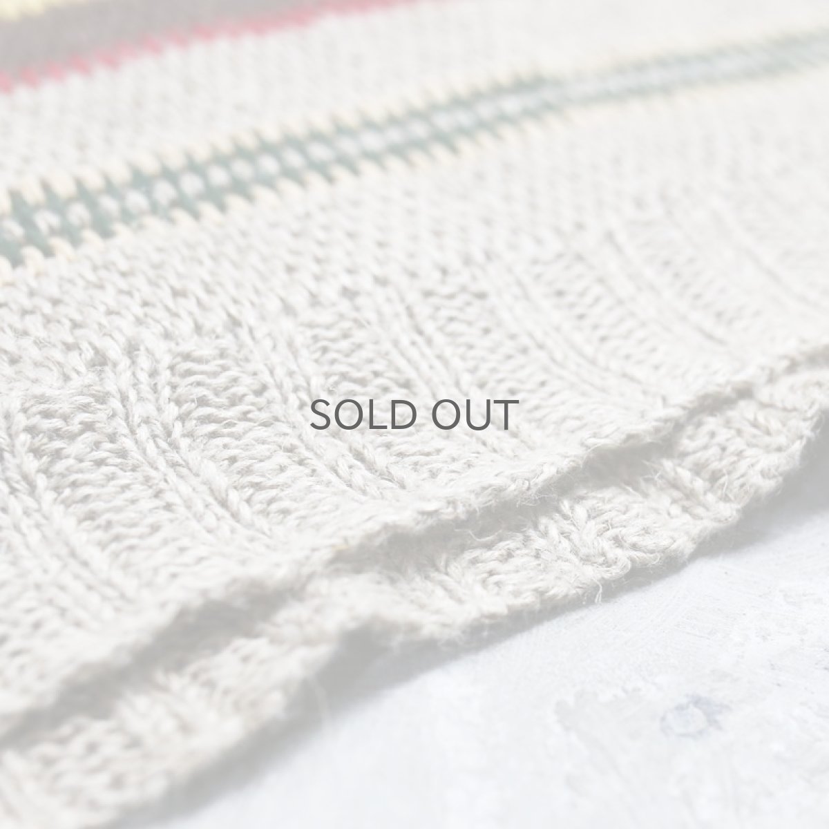 画像7: 【RALPH LAUREN】BORDER HAND KNIT / Mens XL (7)