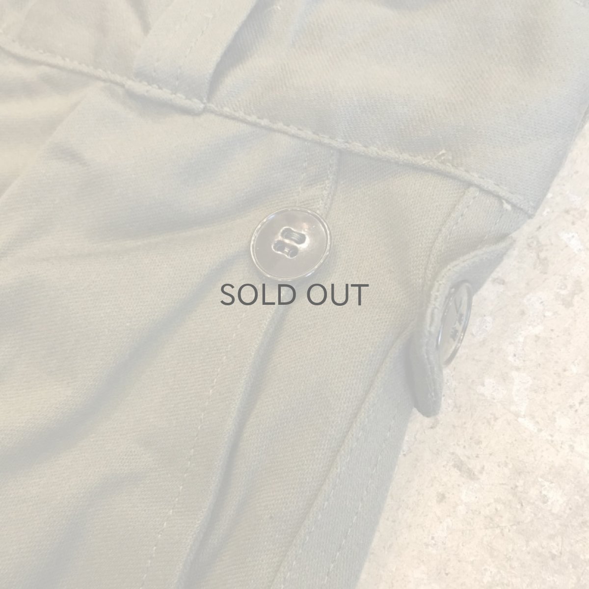 画像7: 【Wiz&Witch】 "UNITED" VINTAGE FRINGE MILITARY PANTS / W26 (7)