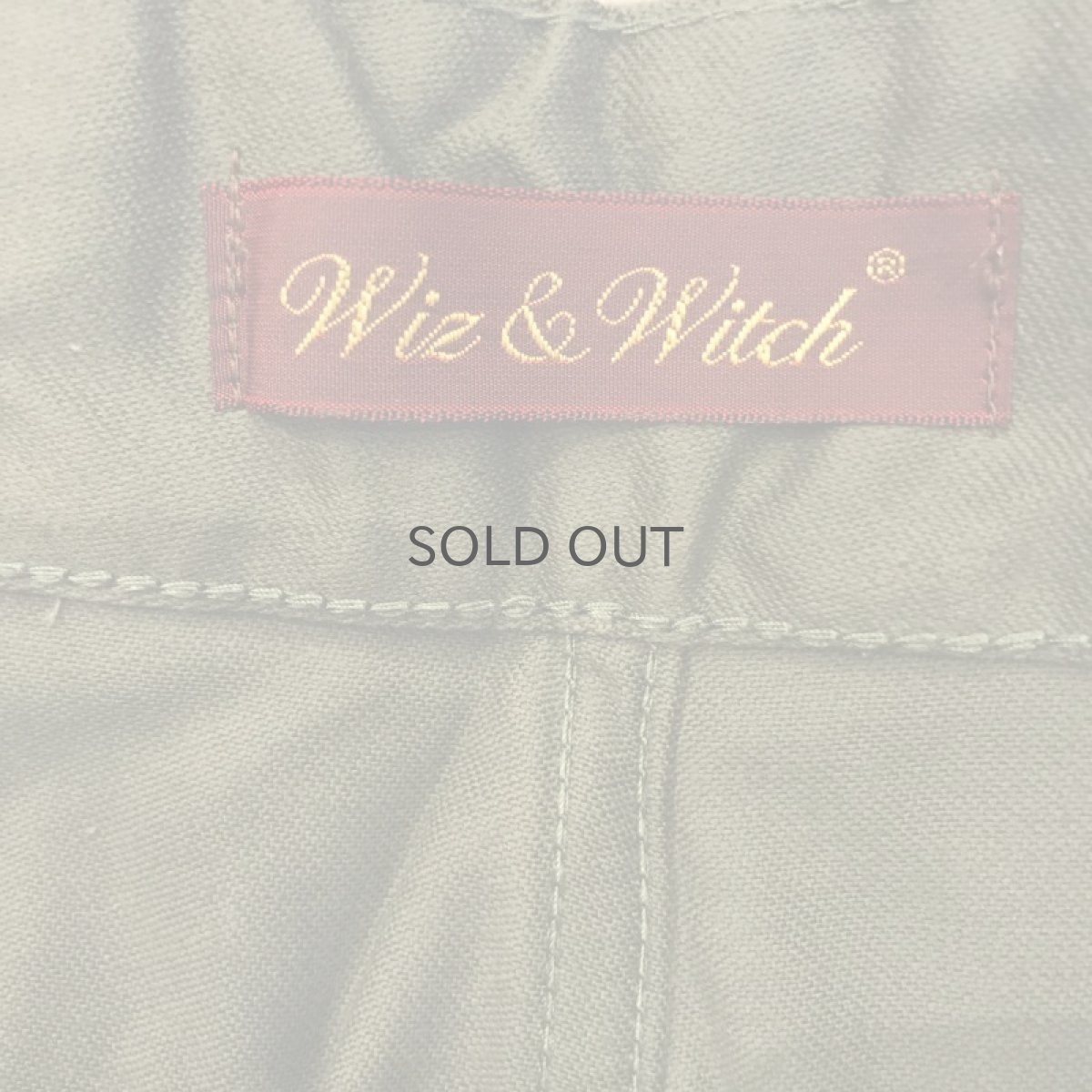 画像9: 【Wiz&Witch】 "UNITED" VINTAGE FRINGE MILITARY PANTS / W26 (9)