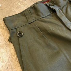 画像6: 【Wiz&Witch】 "UNITED" VINTAGE FRINGE MILITARY PANTS / W26 (6)