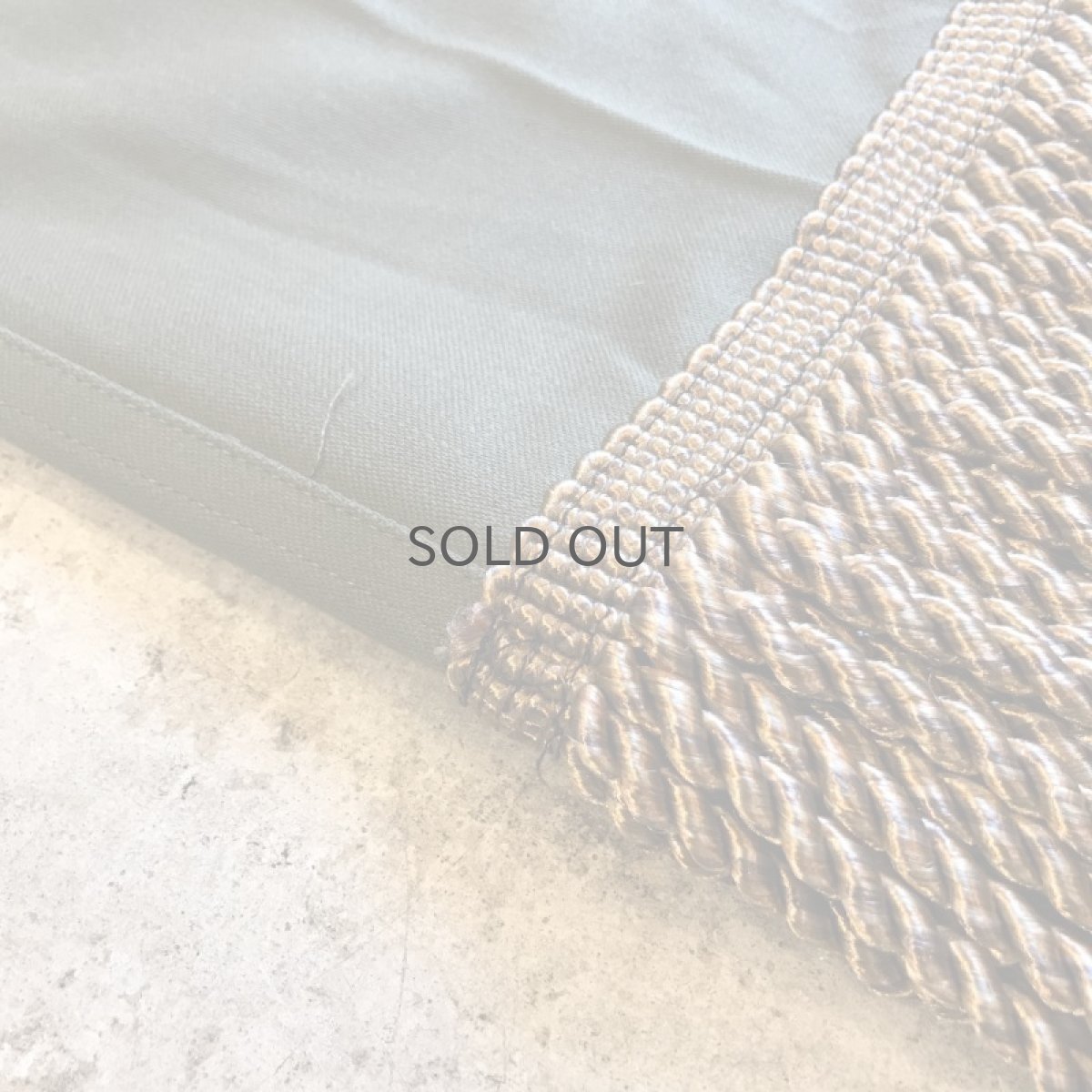 画像3: 【Wiz&Witch】 "UNITED" VINTAGE FRINGE MILITARY PANTS / W26 (3)