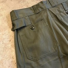 画像8: 【Wiz&Witch】 "UNITED" VINTAGE FRINGE MILITARY PANTS / W26 (8)