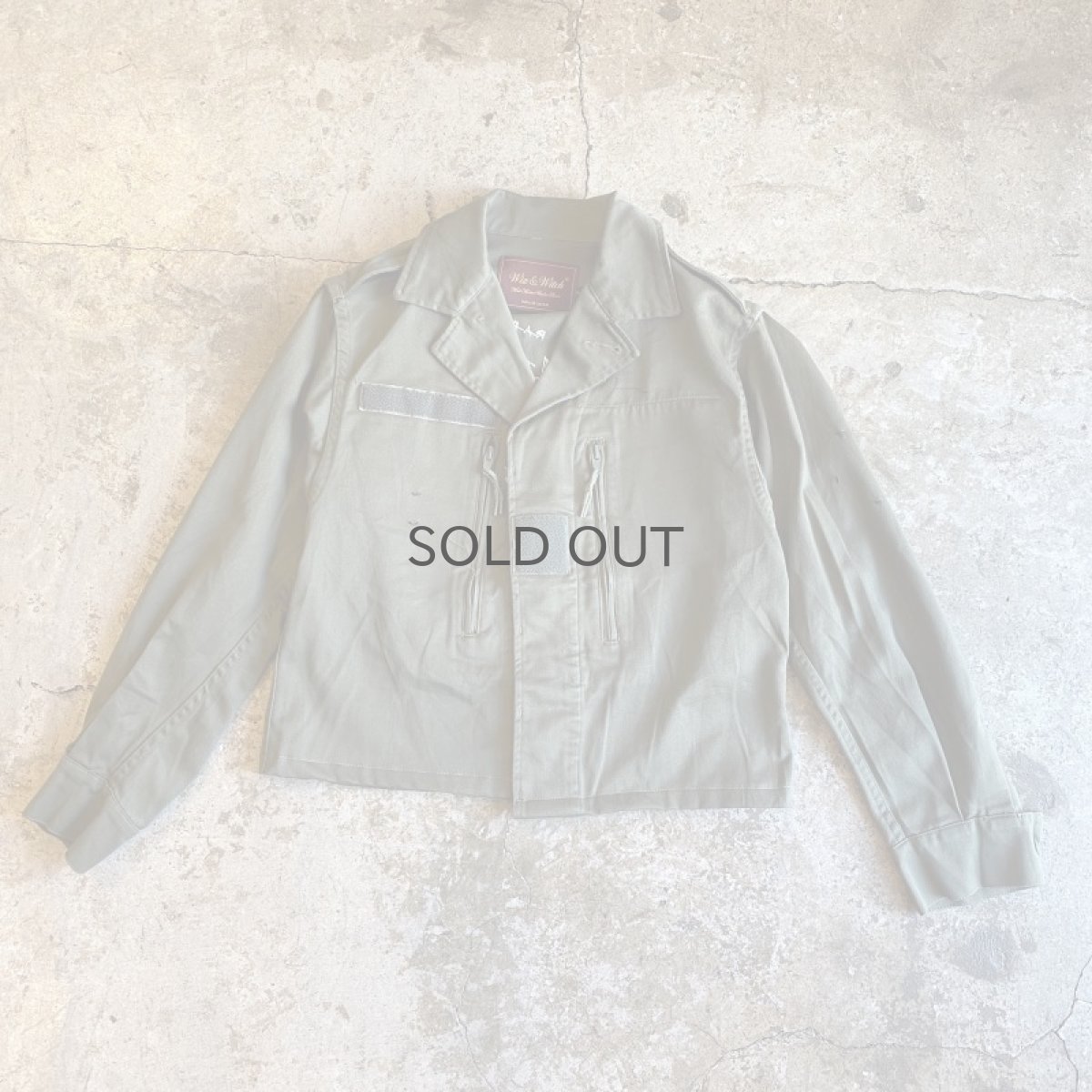 画像4: 【Wiz&Witch】"MOCO" FRANCE F-2 JACKET / OS (4)