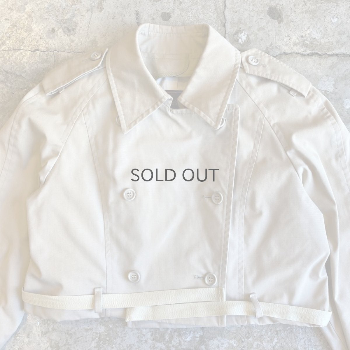 画像5: 【Wiz&Witch】"THE U.K" SHORT TRENCH JACKET / OS (5)