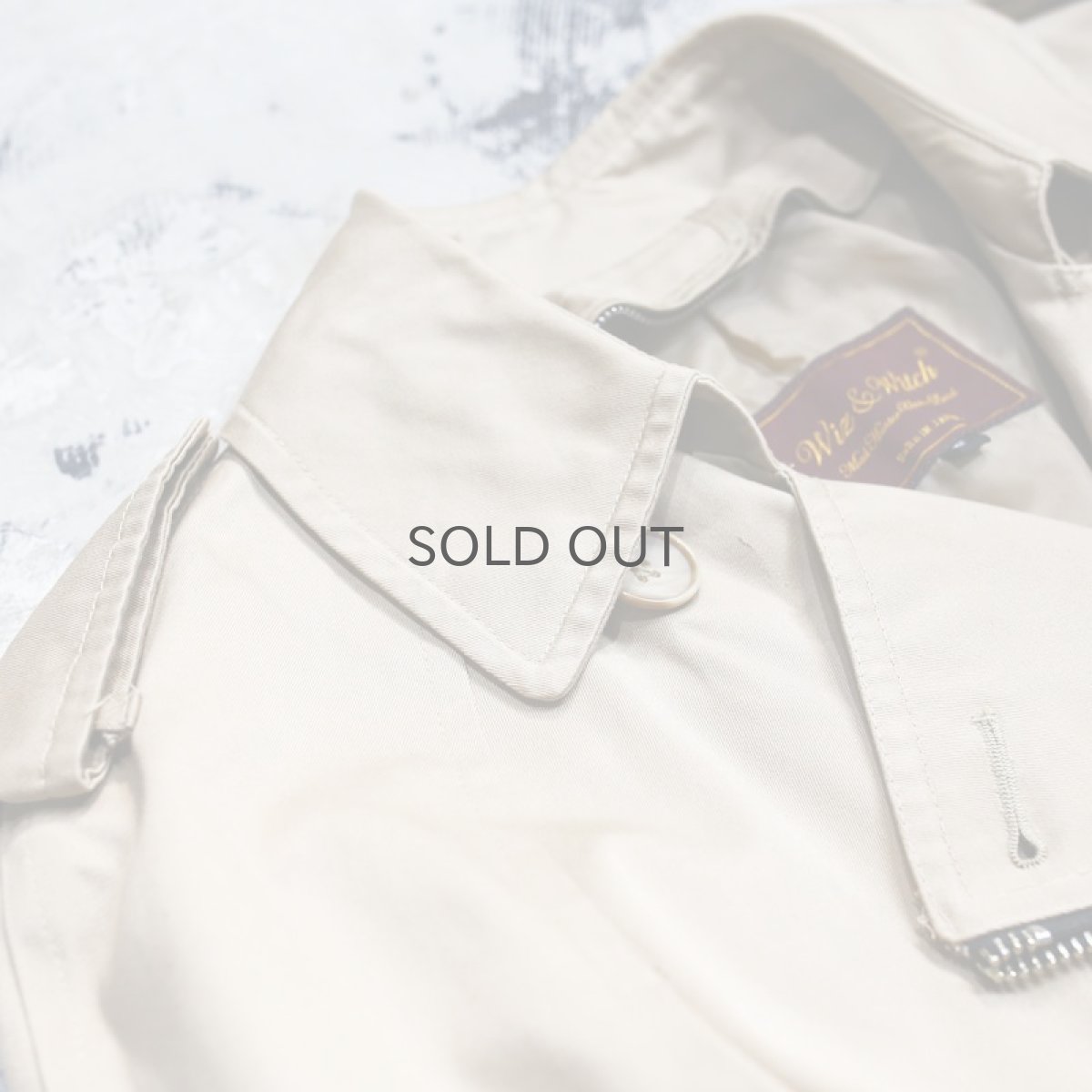 画像3: 【Wiz&Witch】"THE U.K" SHORT TRENCH RIDERS JACKET / OS (3)