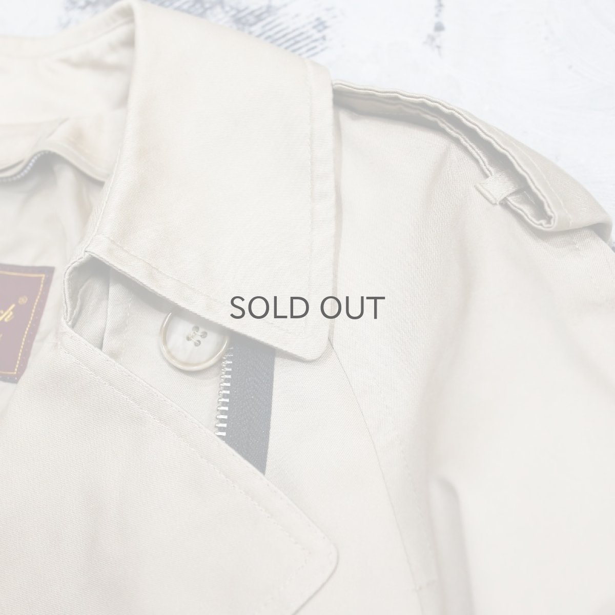 画像7: 【Wiz&Witch】"THE U.K" SHORT TRENCH RIDERS JACKET / OS (7)