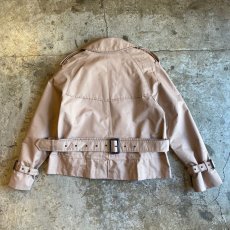 画像2: 【Wiz&Witch】"THE U.K" SHORT TRENCH NYLON JACKET / OS (2)