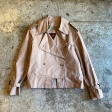 画像1: 【Wiz&Witch】"THE U.K" SHORT TRENCH NYLON JACKET / OS (1)