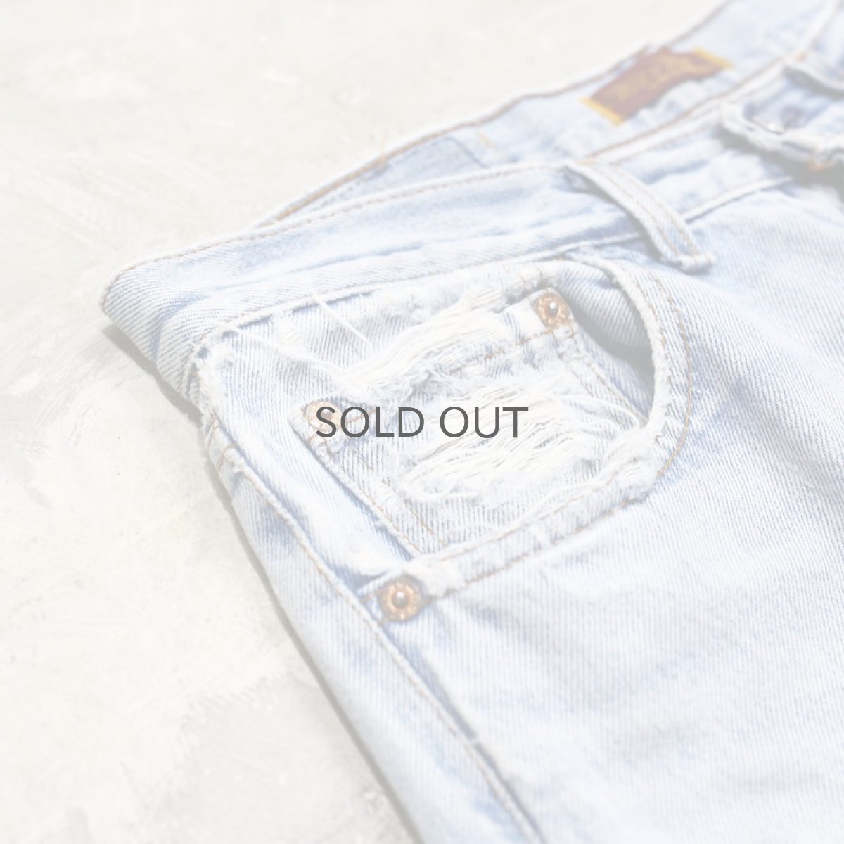 画像3: 【Wiz&Witch】"DIRTY BEAUTIFUL" CRUST ART JEANS / W32 (3)