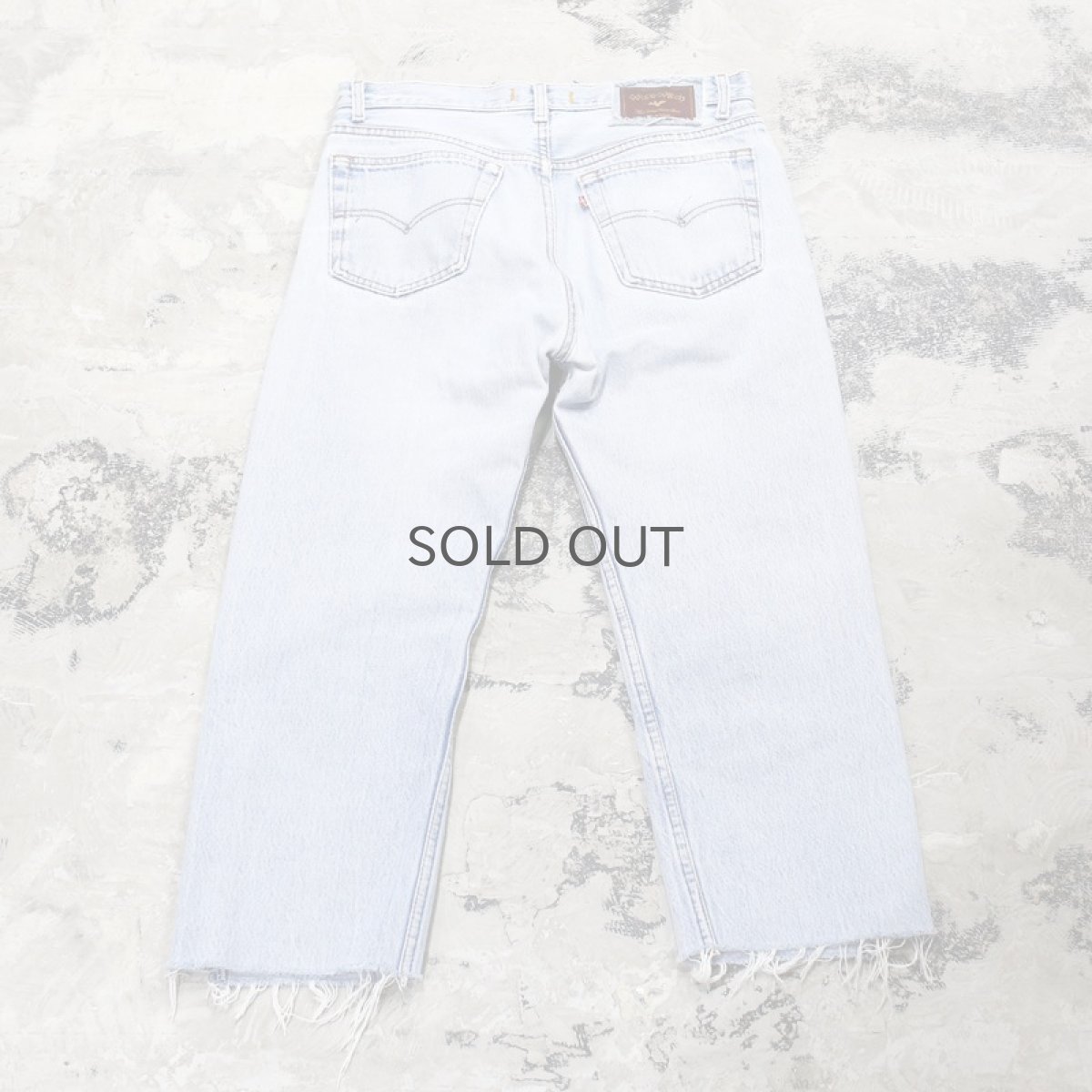 画像2: 【Wiz&Witch】"DIRTY BEAUTIFUL" CRUST ART JEANS / W32 (2)