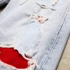 画像6: 【Wiz&Witch】"DIRTY BEAUTIFUL" CRUST ART JEANS / W32 (6)