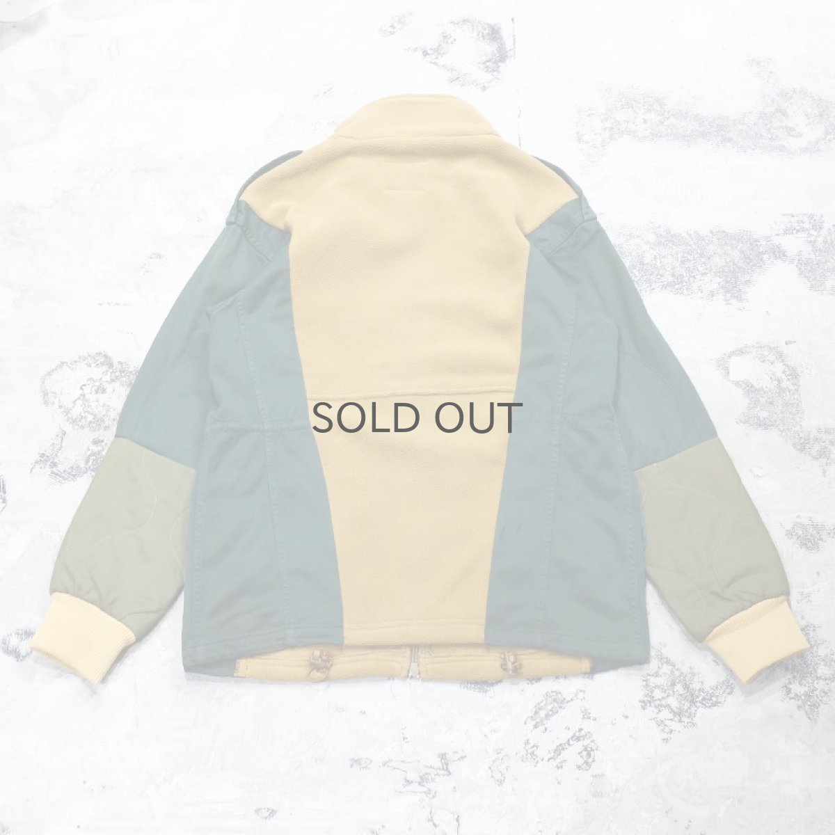 画像2: 【Wiz&Witch】"UNITED" MIX FABRIC MILITARY JACKET / OS (2)