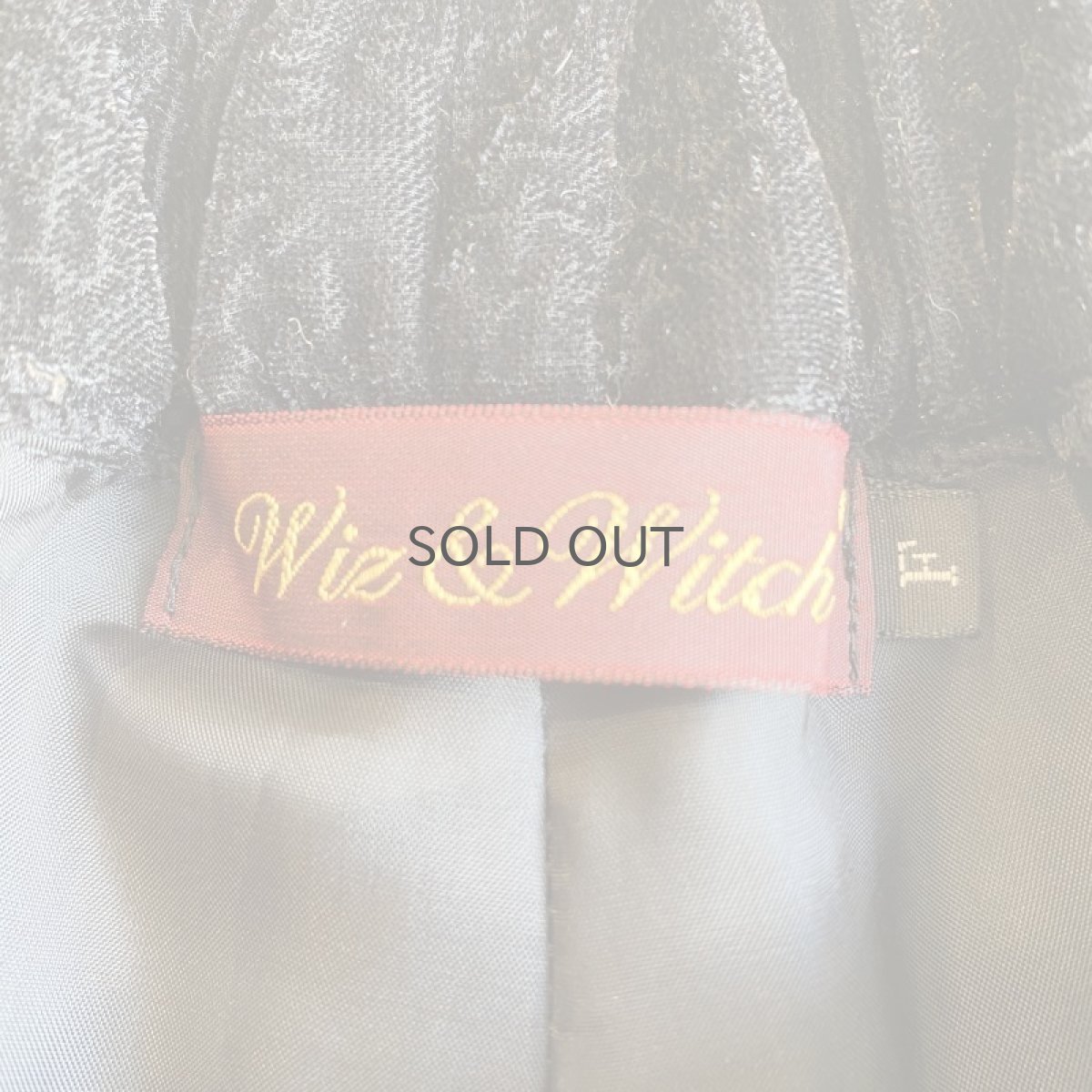 画像8: 【Wiz&Witch】VELOUR GEOMETRIC PANTS / FREE (8)