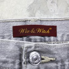 画像8: 【Wiz&Witch】"DIRTY BEAUTIFUL" ZEBRA DAMAGE JEANS / W33 (8)