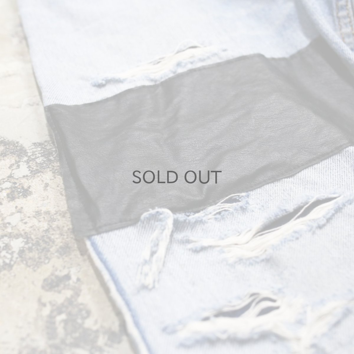 画像5: 【Wiz&Witch】"DIRTY BEAUTIFUL" CRUST ART JEANS/ W30 (5)