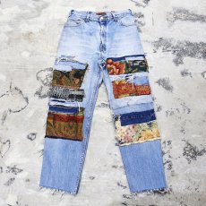 画像1: 【Wiz&Witch】"DIRTY BEAUTIFUL" GOBELIN CRUST JEANS / W30 (1)