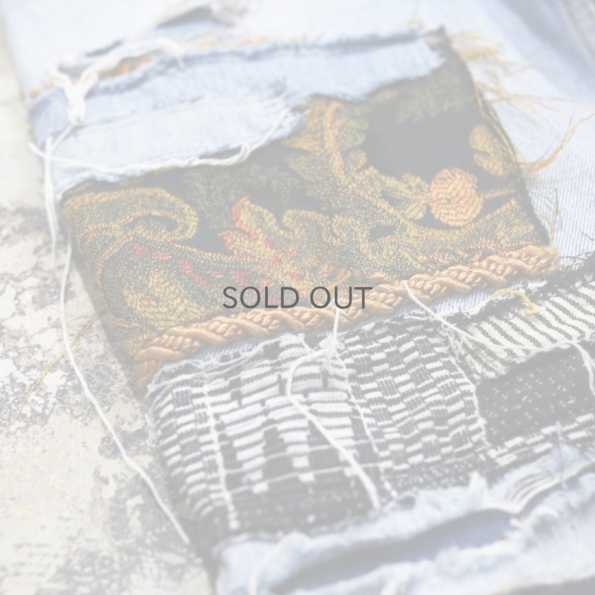 画像5: 【Wiz&Witch】"DIRTY BEAUTIFUL" GOBELIN CRUST JEANS / W30 (5)