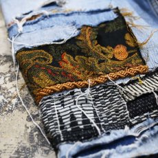 画像5: 【Wiz&Witch】"DIRTY BEAUTIFUL" GOBELIN CRUST JEANS / W30 (5)