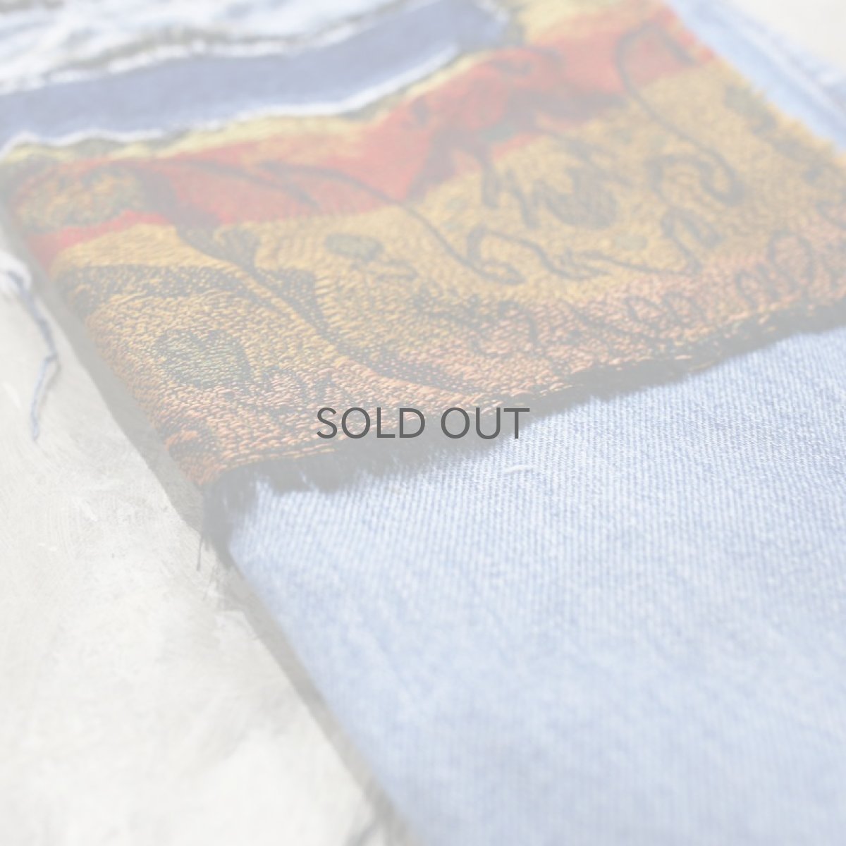 画像7: 【Wiz&Witch】"DIRTY BEAUTIFUL" GOBELIN CRUST JEANS / W30 (7)