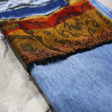 画像7: 【Wiz&Witch】"DIRTY BEAUTIFUL" GOBELIN CRUST JEANS / W30 (7)