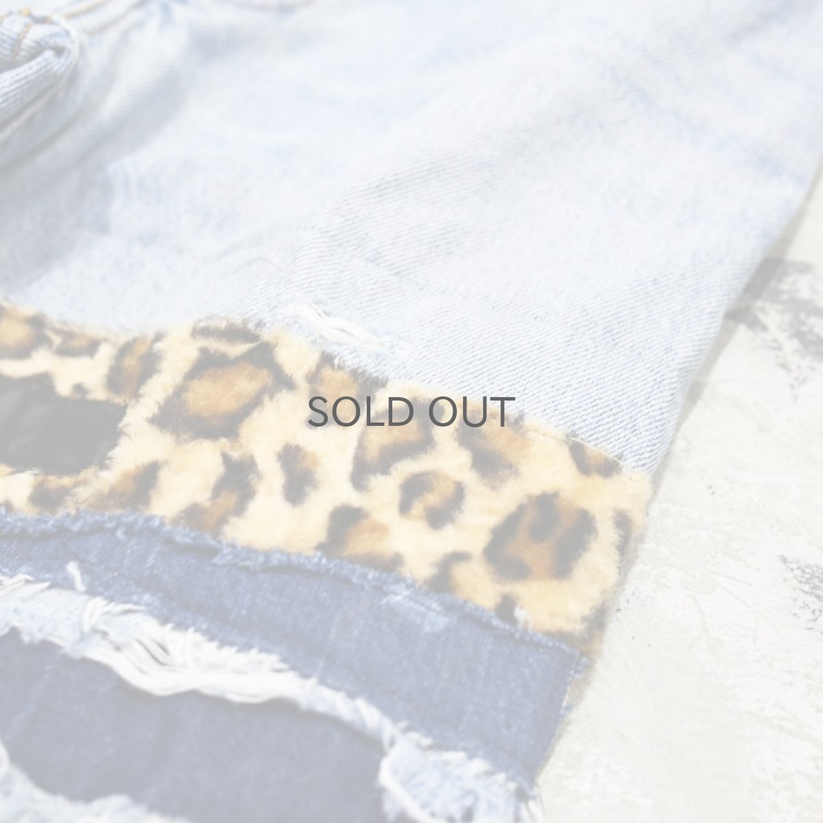 画像4: 【Wiz&Witch】"DIRTY BEAUTIFUL" CRUST ART JEANS/ W30 (4)