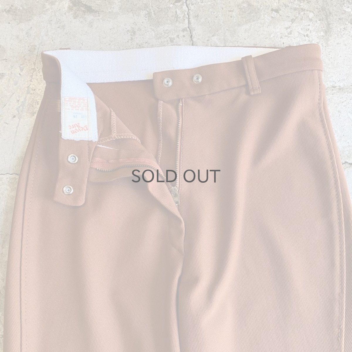 画像8: OLD JODHPURS PANTS / W26 (8)