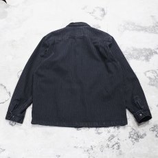 画像2: STRIPE PATTERN DESIGN JACKET / Mens L (2)