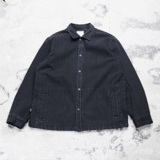 画像1: STRIPE PATTERN DESIGN JACKET / Mens L (1)