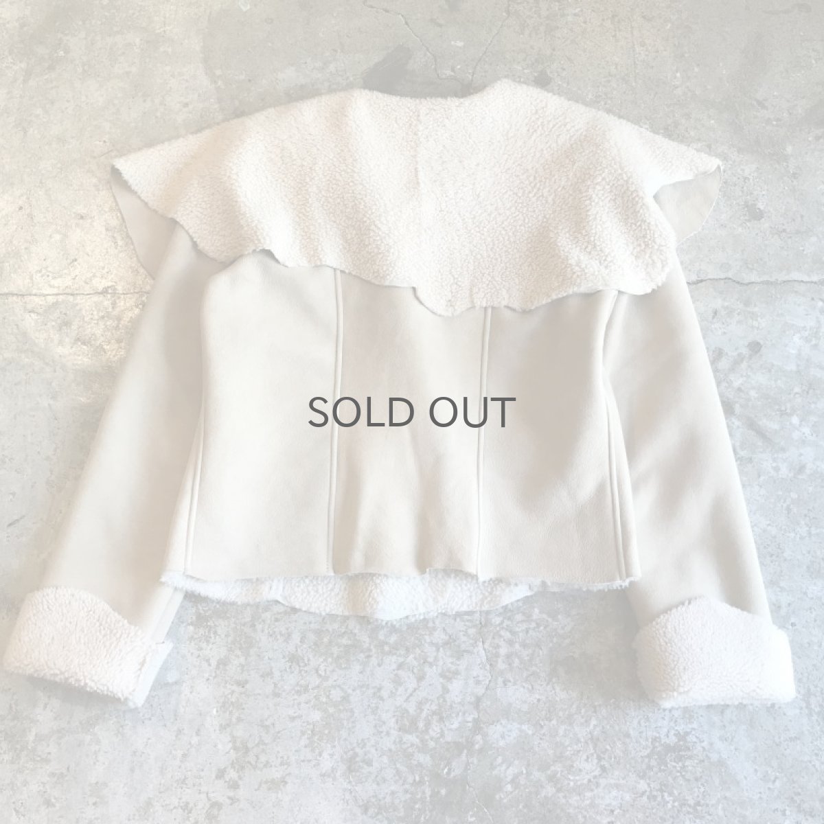 画像2: 【Wiz&Witch】REAL MOUTON RHYTHM JACKET / OS (2)