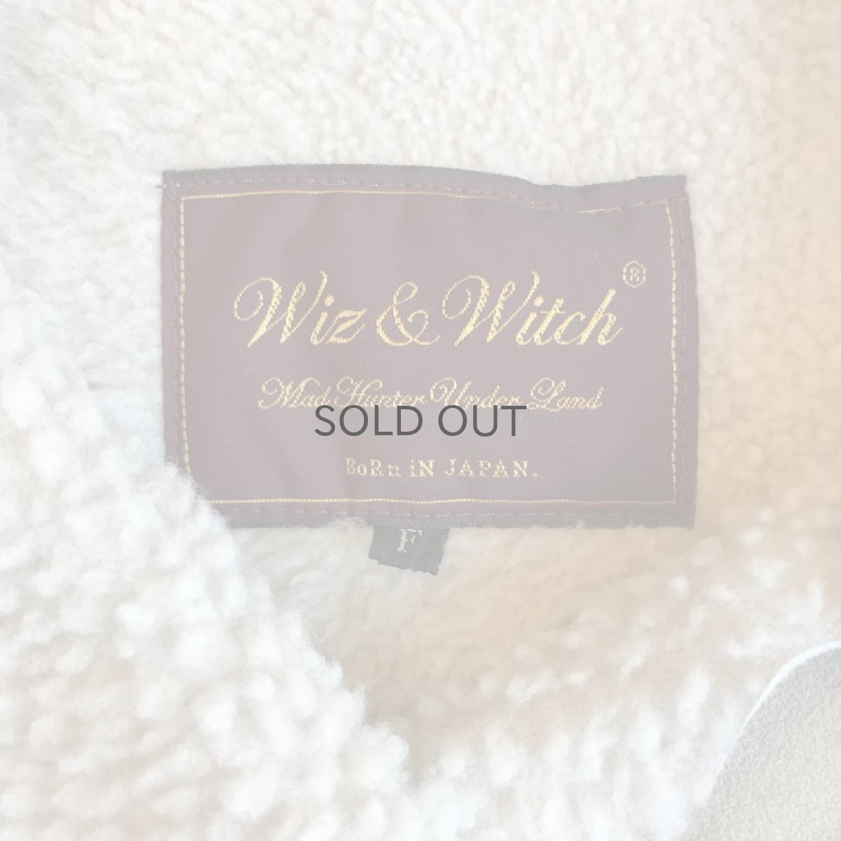 画像8: 【Wiz&Witch】REAL MOUTON RHYTHM JACKET / OS (8)